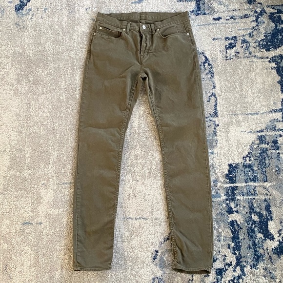 Zadig & Voltaire Other - ZADIG & VOLTAIRE Paris Army Green JEANS SIZE 32
